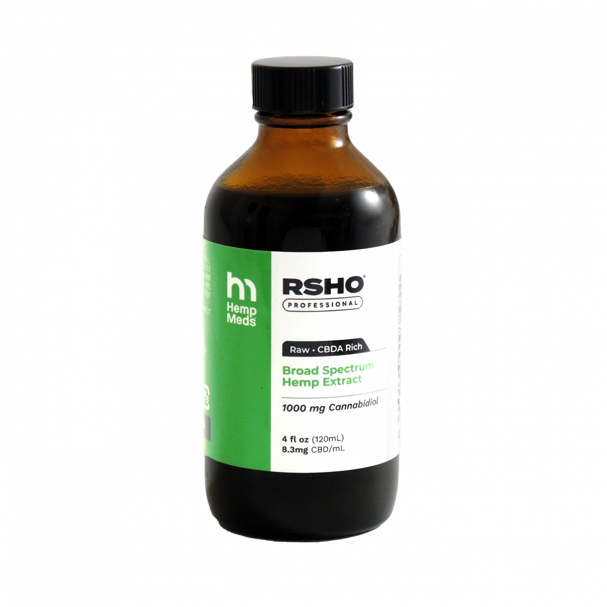RSHO® グリーンラベル 120ml/1000mg CBD-0