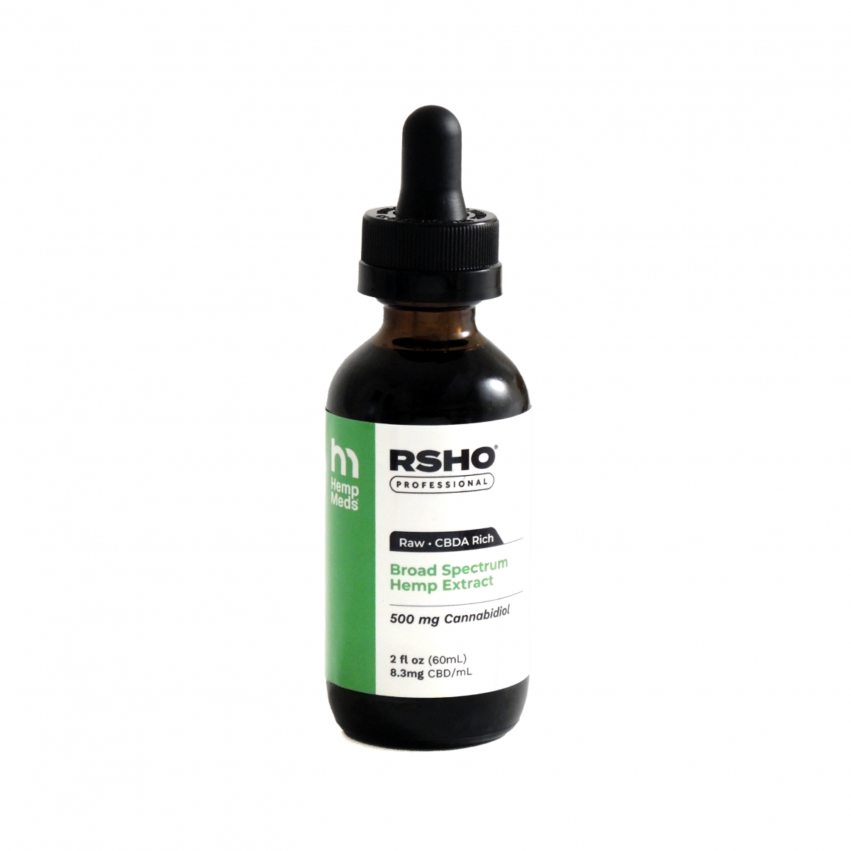 RSHO® グリーンラベル 60ml/500mg CBDオイル-0